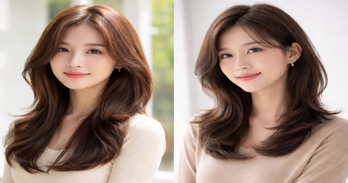 ทรงผมผู้หญิงทรงผมสไลด์เลเยอร์ (Slide Layer) ฮิตตลอดกาล